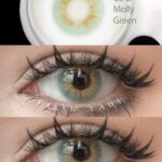 عدسات أخضر فاتح