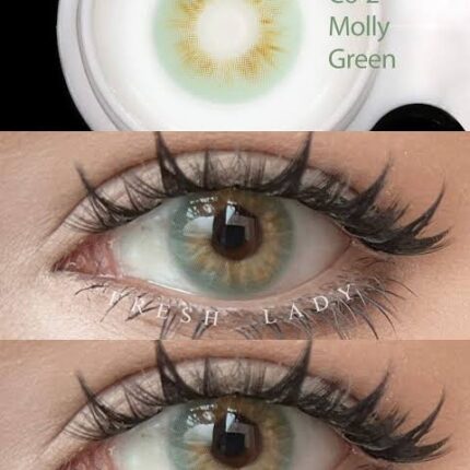 عدسات أخضر فاتح